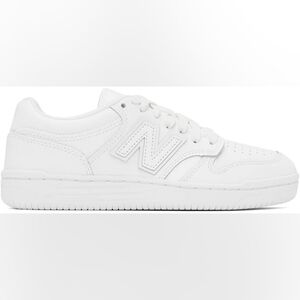 New Balance White 480 Sneakers